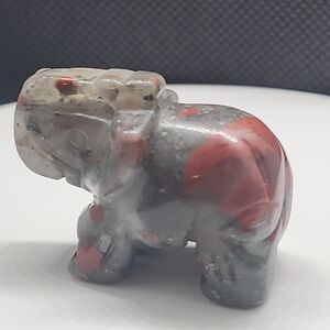 Small Bloodstone Elephant
